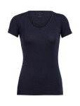 Dámské merino tričko s krátkým rukávem ICEBREAKER Wmns Siren SS Sweetheart, Midnight Navy velikost: L