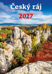 Nástěnný kalendář 2027 Helma Český ráj