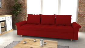 FRONTI Pohovka LENOX červená - SAWANA 13 17436