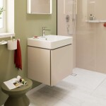 HANSGROHE - Xilesa E Umyvadlová skříňka, 50x58x47 cm, 1 zásuvka, matná béžová 54253780
