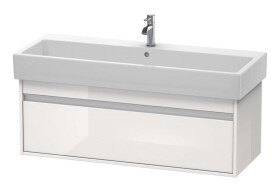 DURAVIT - Ketho Umyvadlová skříňka 41x115x44 cm, 1 zásuvka, lesklá bílá KT668902222
