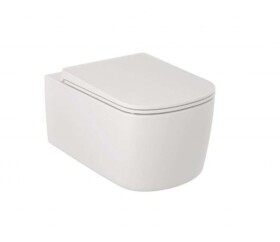 KLUDI - Resa S Závěsné WC, Rimless, Spiralflush, matná bílá 27WCW0153