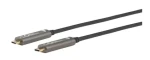 MicroConnect Premium Optic Fiber Video kabel USB C M-M 10m černá (USB3.1CC10OP)