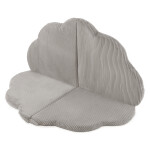PLUSH NEST PLUSH NEST Plyšová hrací podložka ve tvaru květu Manšestr (prémiový) 115 × 115 × 5 cm béžová