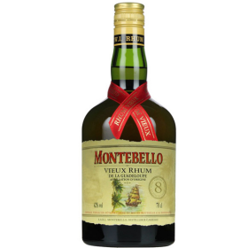 Montebello Vieux Agricole Rhum 8y 42% 0,7 l (tuba)