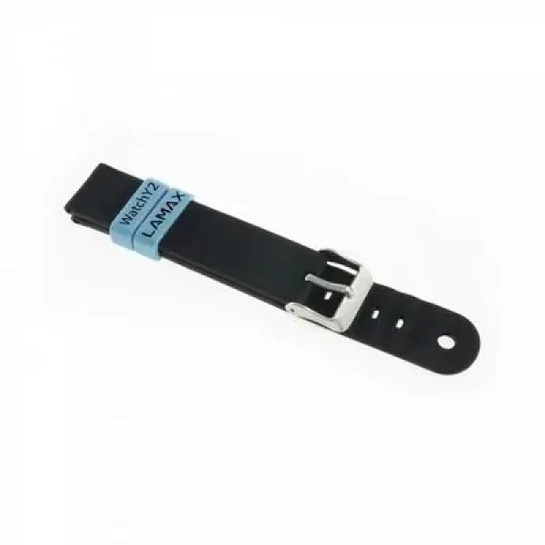 Rozbaleno - LAMAX WatchY2 Black - strap / silikonový řemínek včetně poutek pro LAMAX WatchY2 / rozbaleno (LMXWY2SB.Rozbaleno)