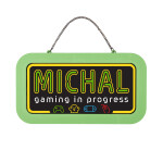 Neonová cedulka se jménem - Michal - Albi