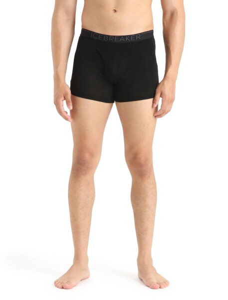 Pánské boxerky ICEBREAKER Mens 175 Everyday Boxers, Black velikost: M