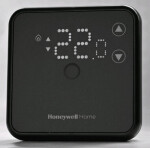 Honeywell Home DT3 černá / Programovatelný bezdrátový termostat / 7 denní program (YT32BR11)