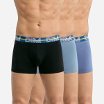 Pánské boxerky 3 ks DIM POWERFUL BOXERS 3x - DIM - světle modrá XL