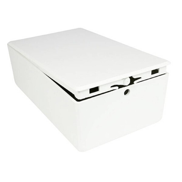 Camdenboss Easy Assembly CBEAC-04-WH pouzdro 150 x 90 x 50 ABS bílá 50 ks