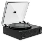 Victrola VTA-78-BLK-INT Eastwood černá / Gramofon řemínkový / 3 rychlostní / BT / RCA / sluchátkový výstup