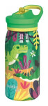 Nerezová termoláhev s pítkem Pop Kids Dinosaurus Jungle 445ml