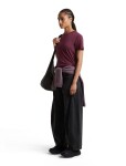 Dámské merino triko krátký rukáv ICEBREAKER Wmns Merino 150 Tech Lite III SS Tee, Dark Berry velikost: M