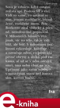 Milostné básně - Petr Borkovec e-kniha