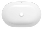 GROHE - Essence Umyvadlo na desku, 60x40 cm, bez přepadu, bez otvoru pro baterii, alpská bílá 103563SH00