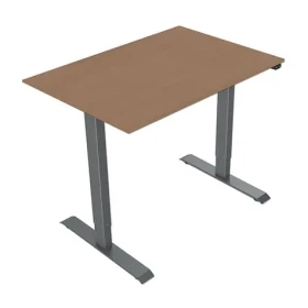 Neutralle MOKB75120ANN Pracovní stůl buk-šedá / elektricky nastavitelná výška / 75x120cm / nosnost 70kg (MOKB75120ANN)