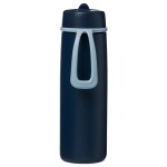 B.box Nerezová termoska na pití s brčkem 690 ml - Midnight