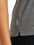 Dámské merino triko s krátkým rukávem ICEBREAKER Wmns 15.5 MerinoFine Jersey SS Tee, Gritstone Hthr-013 velikost: S