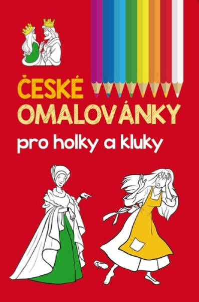 České omalovánky pro holky kluky