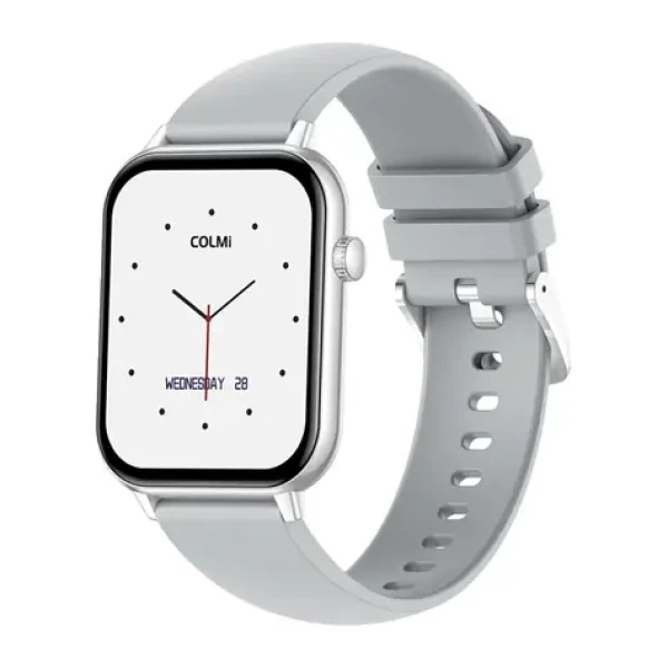 COLMi C28 stříbrná / Chytré hodinky / AMOLED 1,93" / Bluetooth volání / 230 mAh (C28-silver silicone)