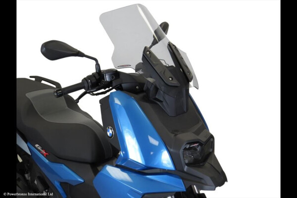 Bmw C 400 X 18-26 Skútr plexi Powerbronze 475 mm - lehce kouřová