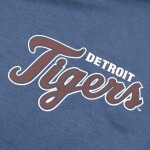 47 Brand Pánská mikina Detroit Tigers MLB Backer Burnside Hoodie Timber Blue Velikost: 2XL