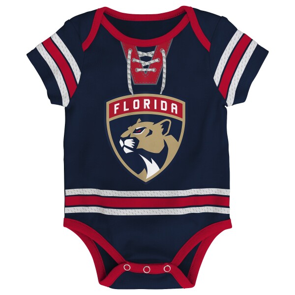 Outerstuff Dětské body Florida Panthers NHL Hockey Pro Creeper – Blank Velikost: 3 – 6 měsíců