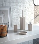 Gedy - SEVENTY WC štětka na postavení, béžová 633466