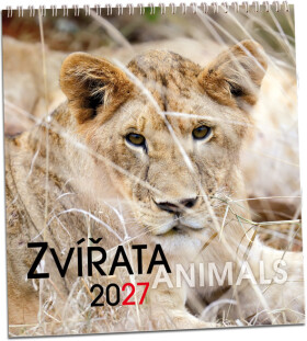 Nástěnný kalendář 2027 Aria Zvířata
