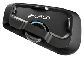 Cardo FRC2X003 černá / Interkom pro motorkáře / 2 kanály / dosah 800 m / Bluetooth 5.2 / FM rádio (FRC2X003)