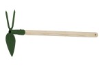 STREND PRO 211178 Motyčka okopávací srdcová s 2 hroty, dřevěná násada 100cm