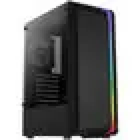 Aerocool Bionic černá / ATX / 2x USB-A 3.0 / 1x USB-A 2.0 / 1x 120mm / bez zdroje / průhledná bočnice (ACCM-PV34013.11)