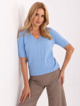 Jumper PM SW B 615.18 světle modrý jedna velikost