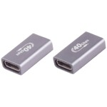 Schlegel Vestavný konektor USB 2.0 typ A, dvojitý zásuvka, vestavná RRJ_2USB 2x USB zásuvka typu A ⇔ 2 x USB zástrčka typu A RRJ_