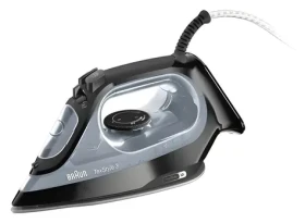 Braun TexStyle 3 SI3055BK černá / Napařovací žehlička / 220-240 V / 1,2 kg / 5 let záruka (0127405005)