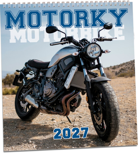 Nástěnný kalendář 2027 Aria Motorky