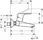 HANSGROHE - Focus Umyvadlová baterie, chrom 31923000