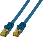 EFB Cat6A modrá / Patch kabel / S/FTP / LSZH / RJ-45 / 0,5 m (MK7001.0,5BL)