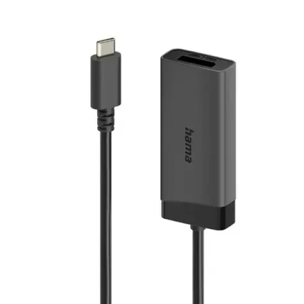 Hama redukce 2v1 DisplayPort USB-C na HDMI / UHD / 4K @ 60 Hz (202034)