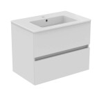 IDEAL STANDARD - Eurovit Umyvadlo 55x45 cm, s přepadem, otvor pro baterii, bílá E053501