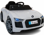 Mamido Elektrické autíčko Cabrio B4 eko-kůže bílé