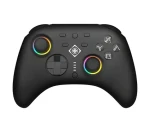 Deltaco GAM-198 černá / Gamepad / RGB / Bluetooth 5.3 / bezdrátový i kabelový / pro Nintendo Switch PC (GAM-198)