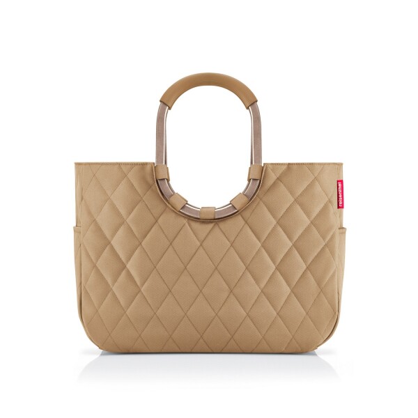Nákupní taška Reisenthel Loopshopper L Frame Rhombus ginger
