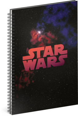 Blok - Star Wars/Galaxy, A4 nelinkovaný,spirálový