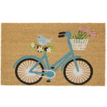 Ib Laursen Rohožka z kokosového vlákna Bicycle 45 × 75 cm, přírodní barva