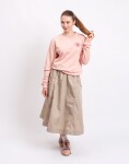 Fjällräven 1960 Logo Badge Sweater W 302 Chalk Rose L