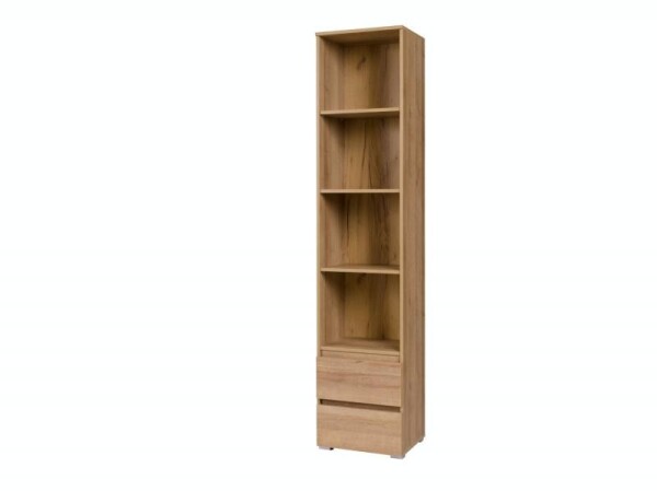 Policový regál Cosmo C1 Barva korpusu: Dub - riviera, Rozměry: 45 cm