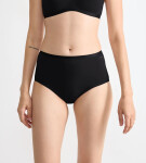 Dámské kalhotky GO Daily Cotton Highwaist - BLACK - černá 0004 - SLOGGI BLACK XL