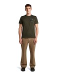 ICEBREAKER Mens Merino 150 Tech Lite SS Tee Evolving Lay, Dark Loden (vzorek) velikost: M